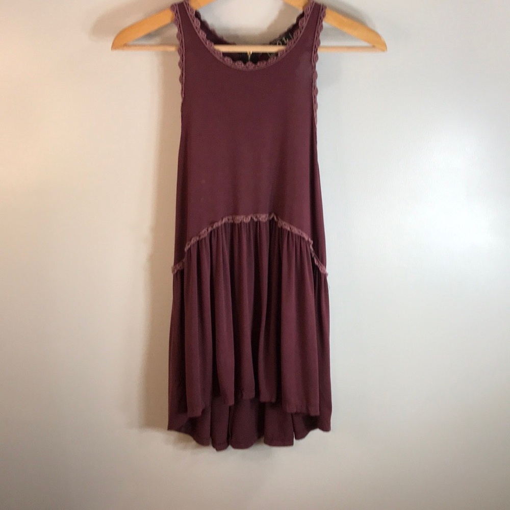 POL Stonewash Babydoll Tank Size Small